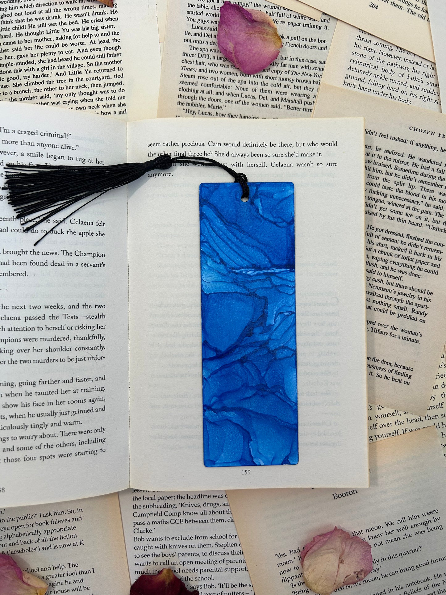 'Ocean Blue' Bookmark