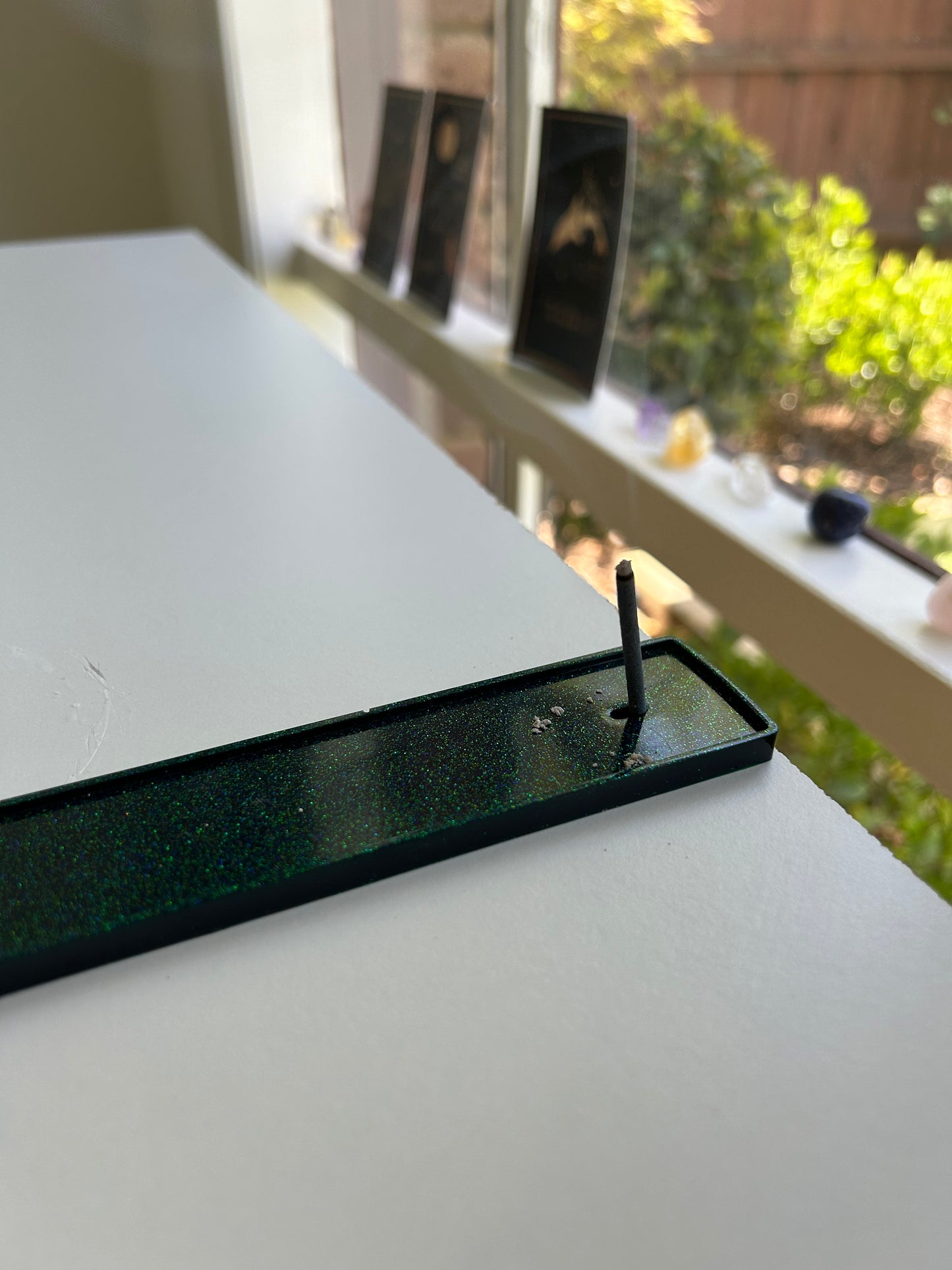 'Emerald' Incense Holder