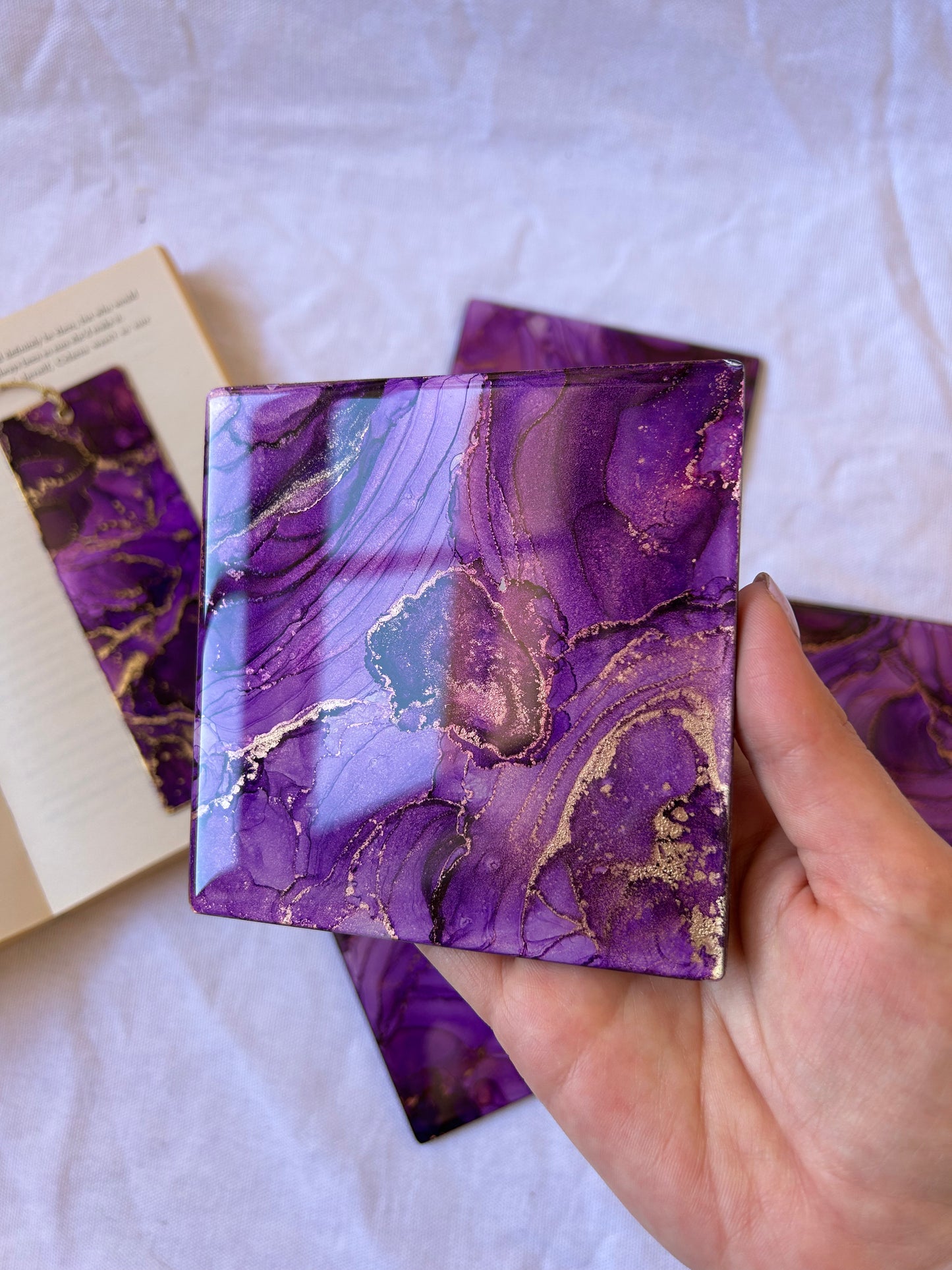 'The Night Court' Coasters (set of 2)