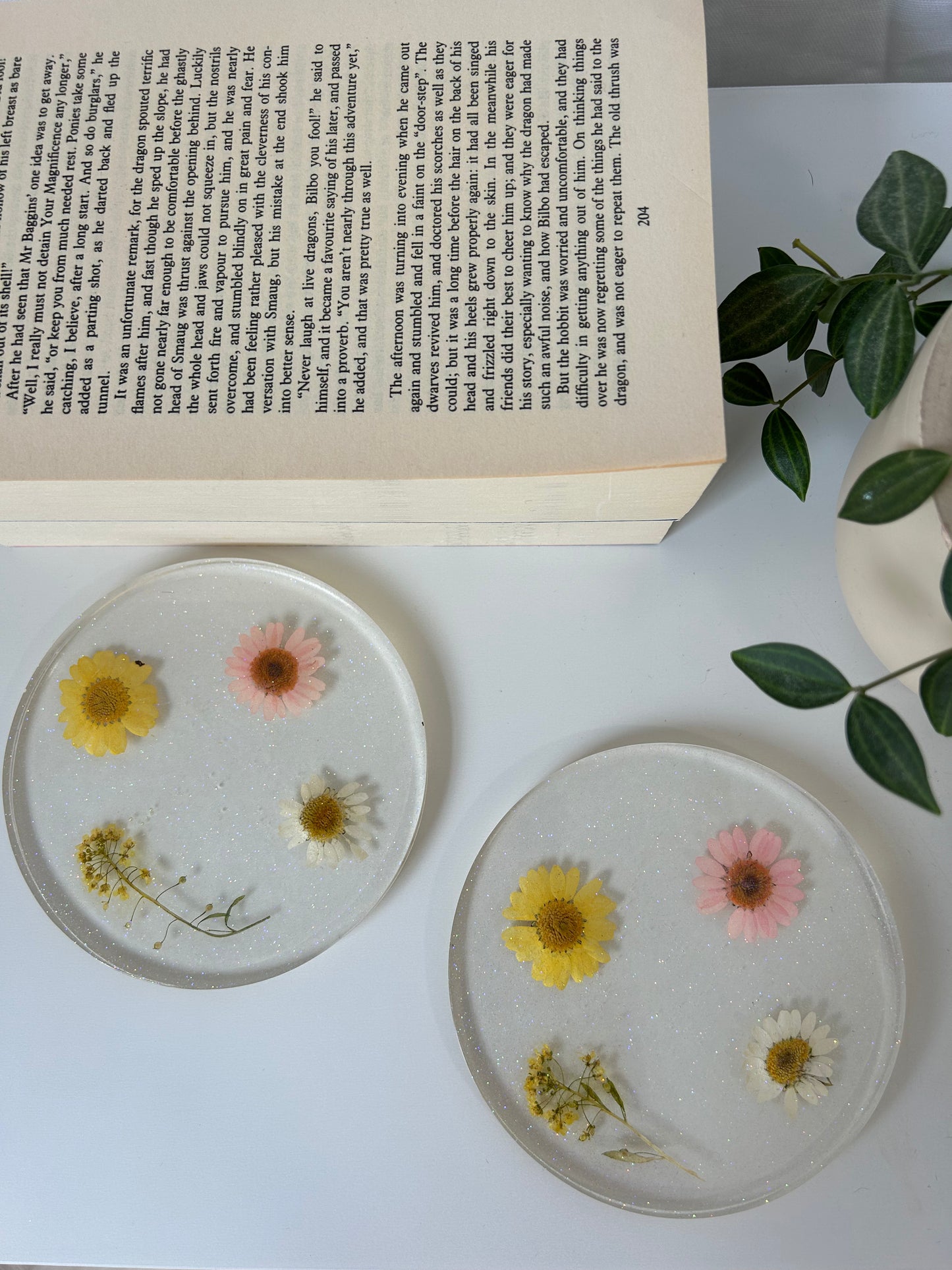 'A Sprinkle of Magic' Coasters (set of 2)