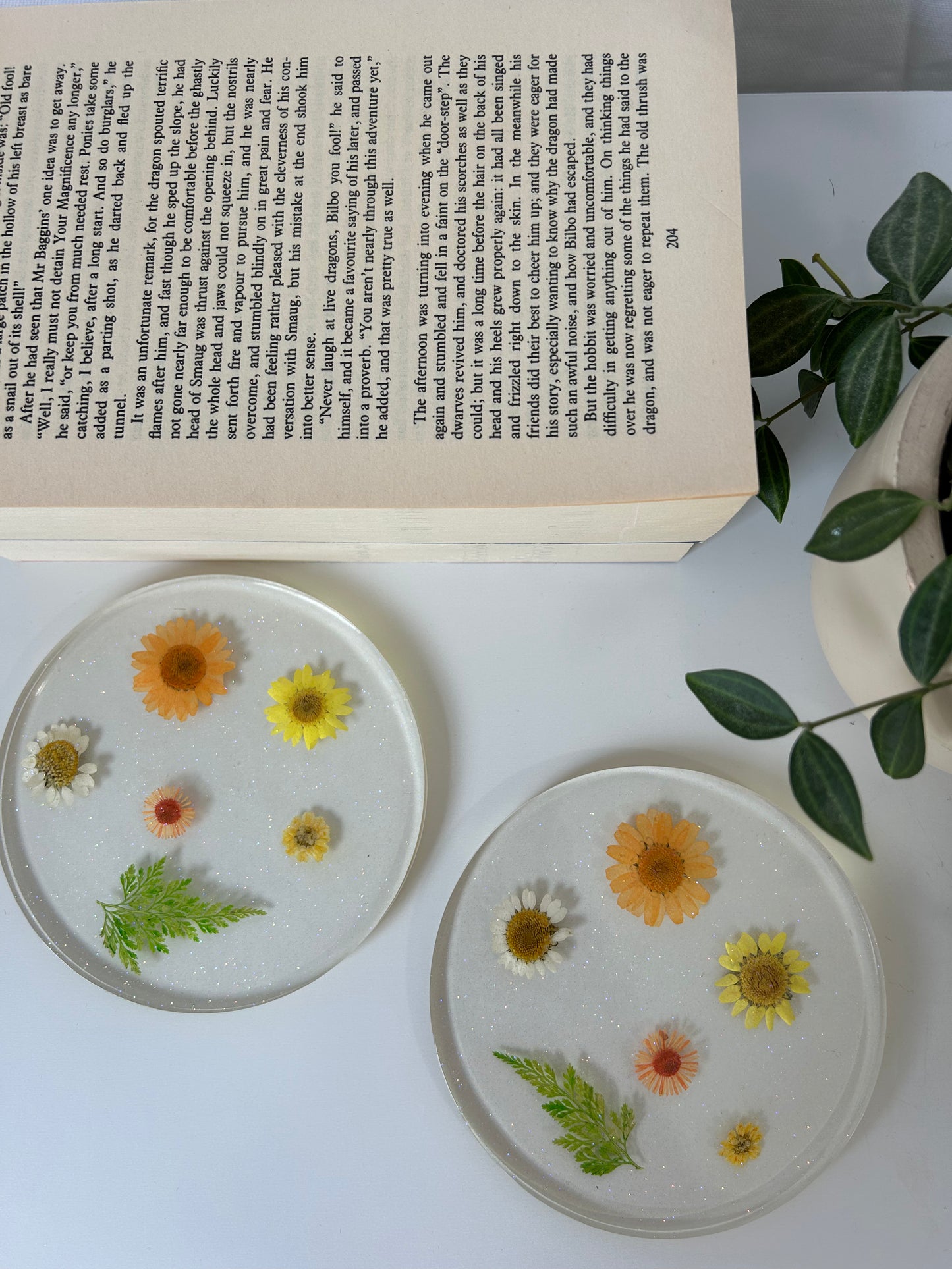 'Summertime' Coasters (set of 2)