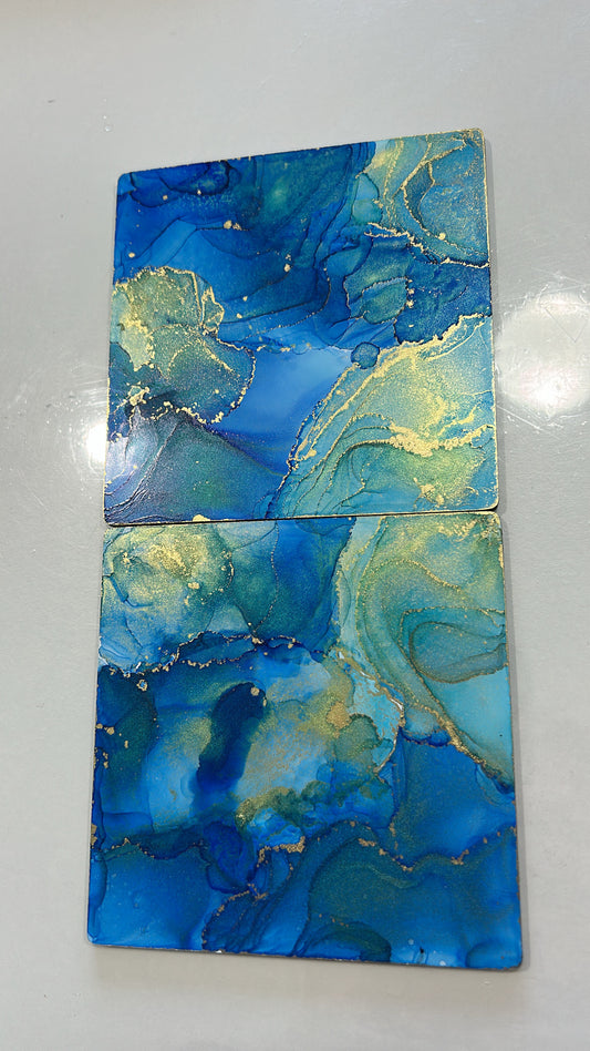 Monica Custom Coasters (set of 2)