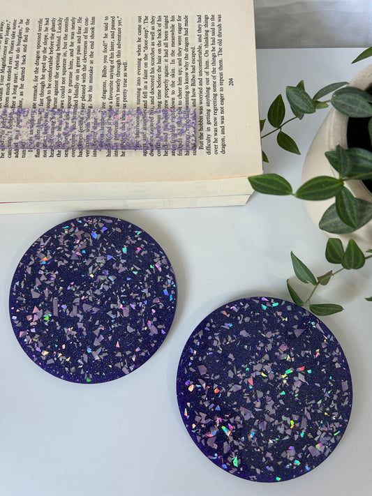 'Lavender Haze' Coasters (set of 4)