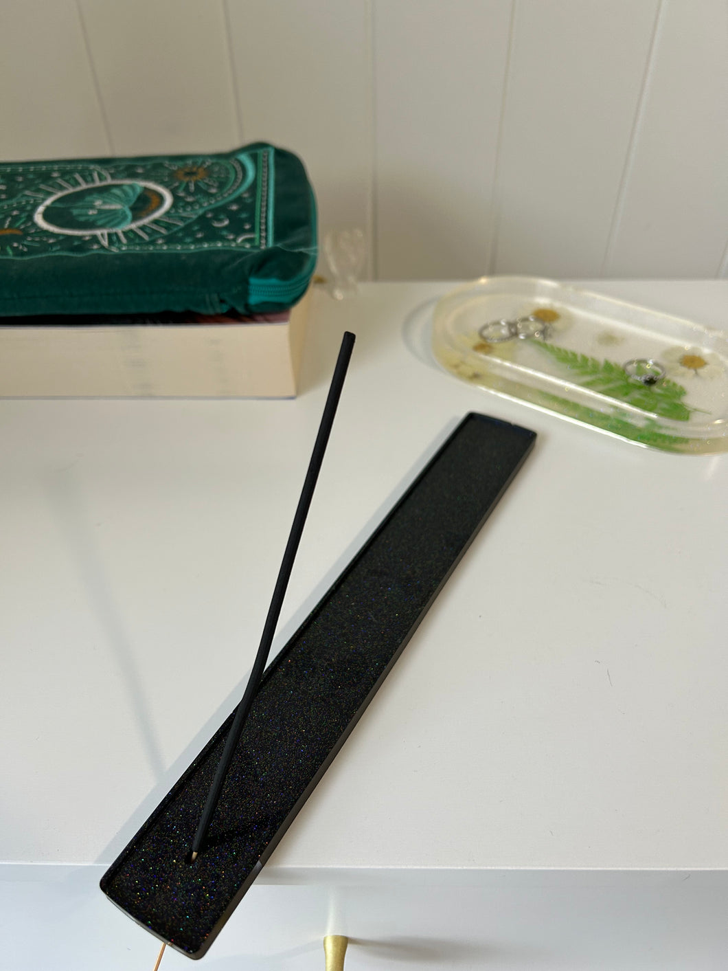 'Obsidian' Incense Holder