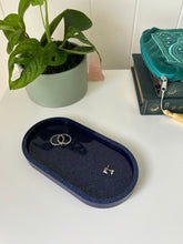 Load image into Gallery viewer, &#39;Midnight Blue&#39; Trinket Tray
