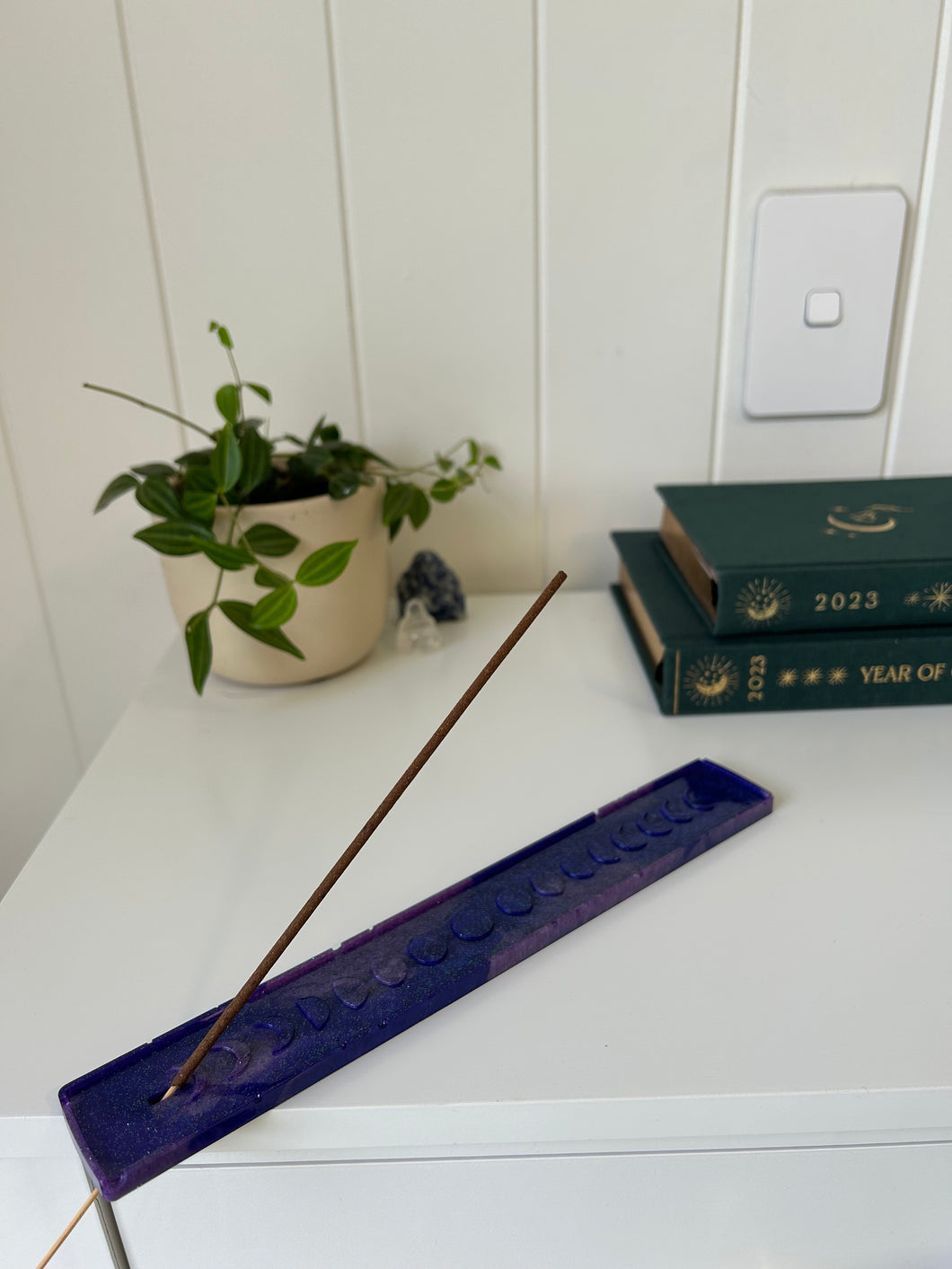 'Violet Moonlight' Incense Holder