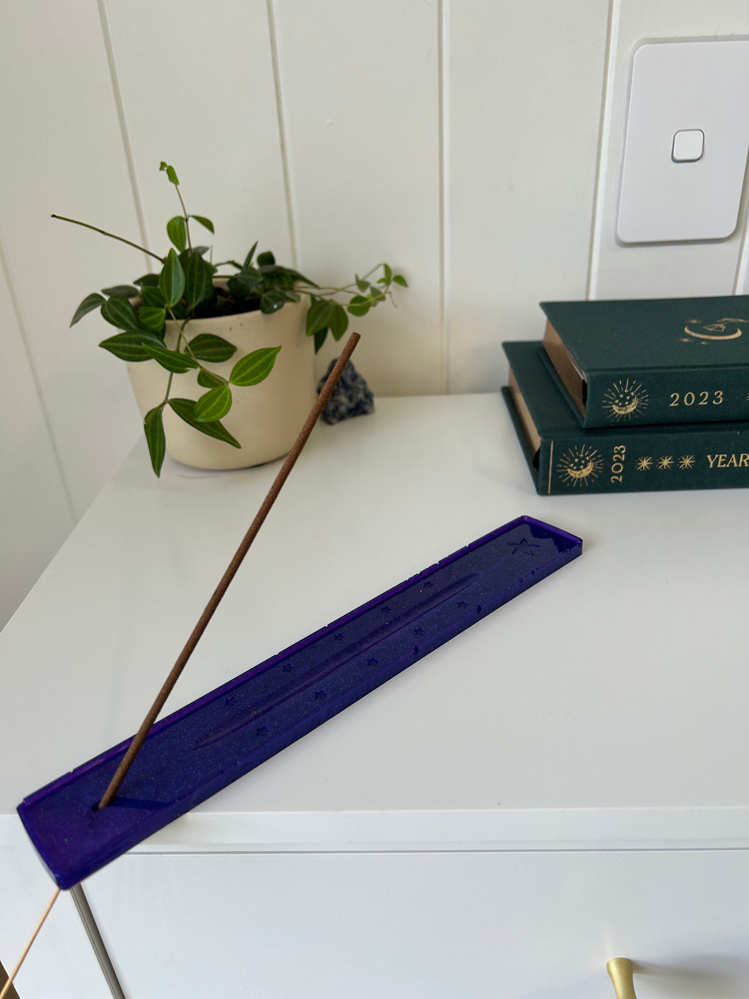 'Violet Starlight' Incense Holder